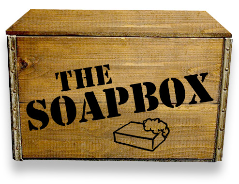 Sogi Campaigns Soap box protest